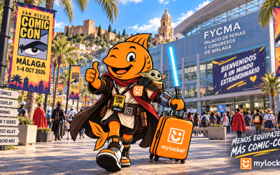 Comic-Con Málaga 2026: disfruta del evento sin cargar con tu equipaje